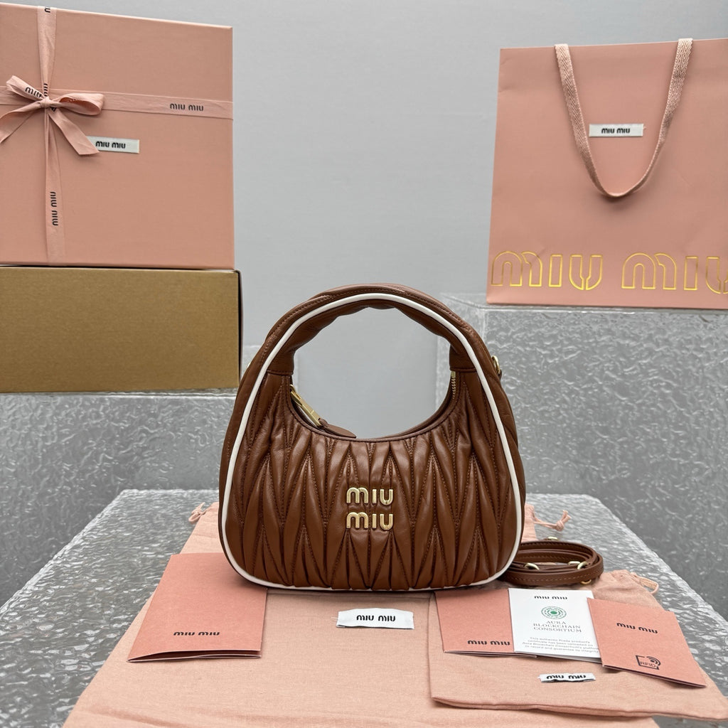 MIU MIU Wander Hobo Bag