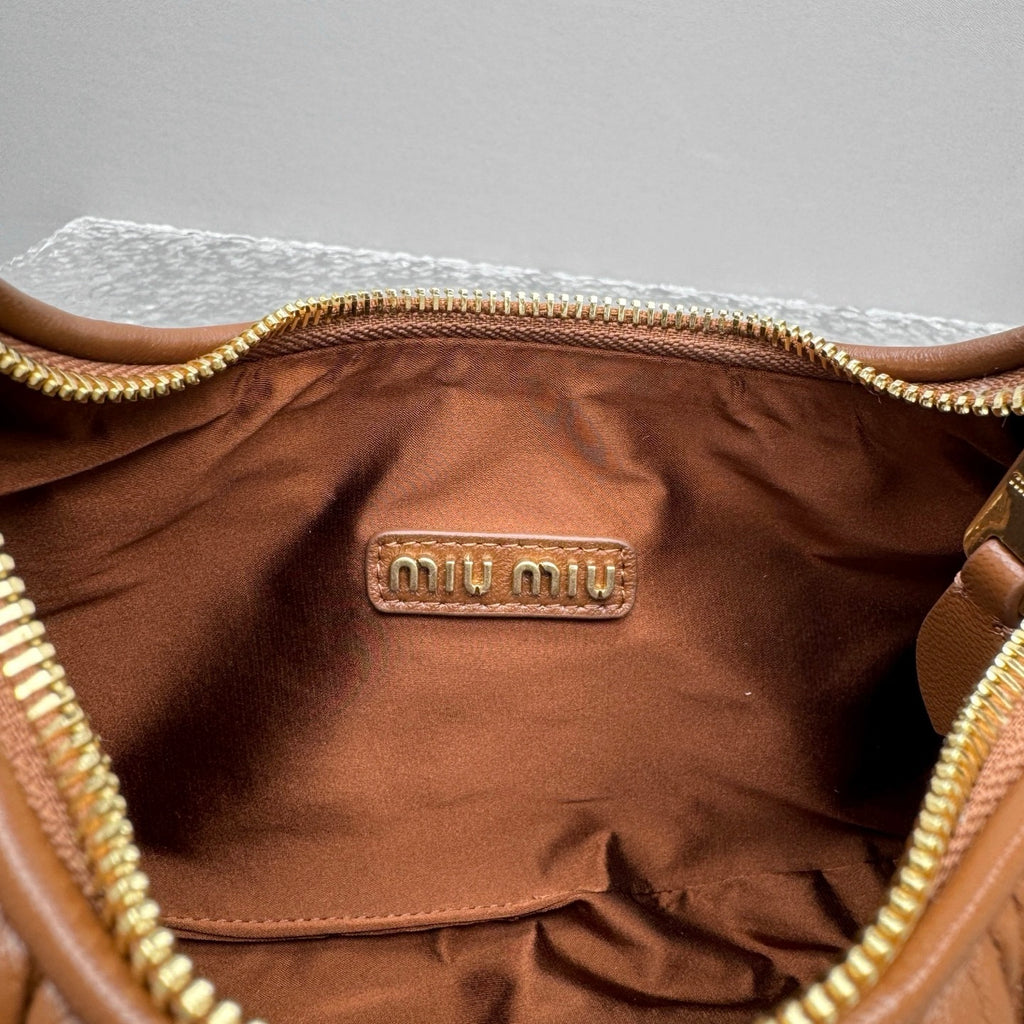 MIU MIU Wander Hobo Bag
