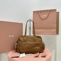 MIU MIU Leather Biker Bag