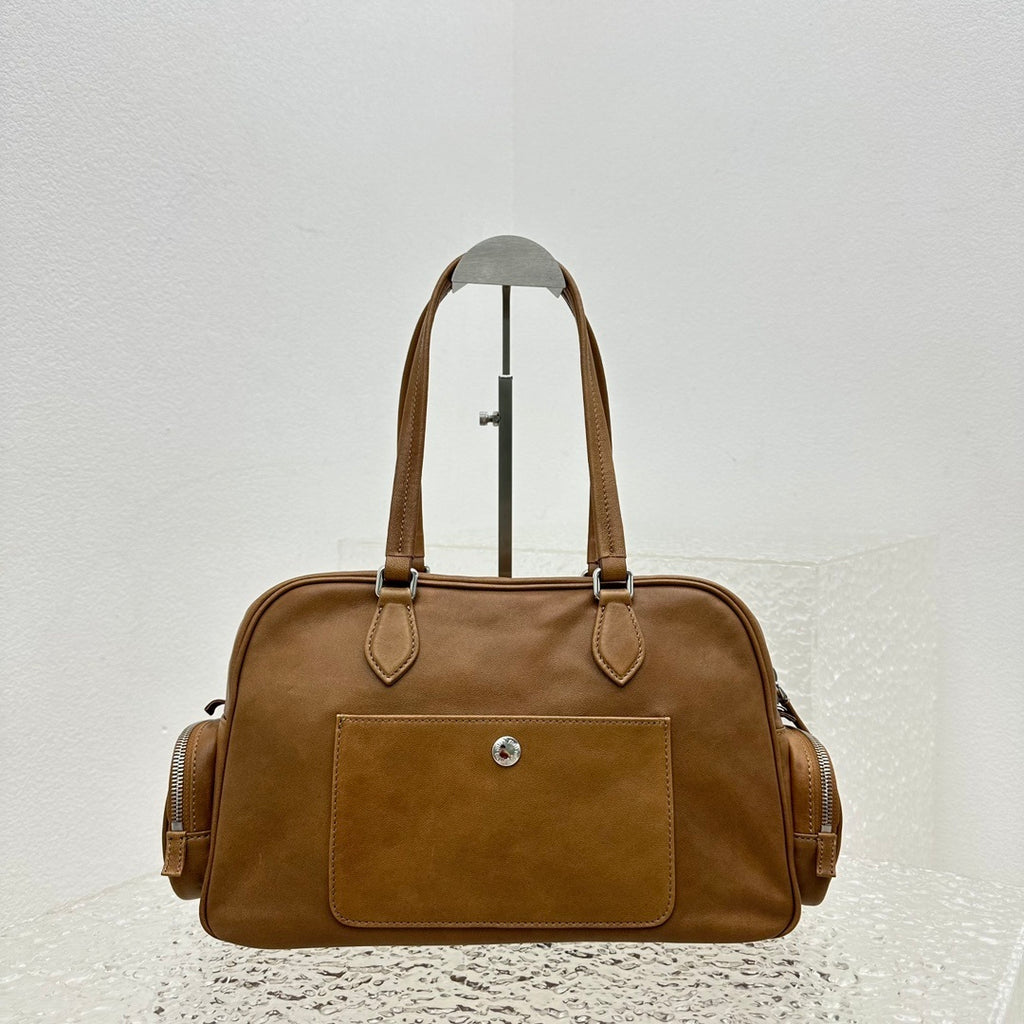 MIU MIU Leather Biker Bag