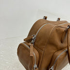 MIU MIU Leather Biker Bag