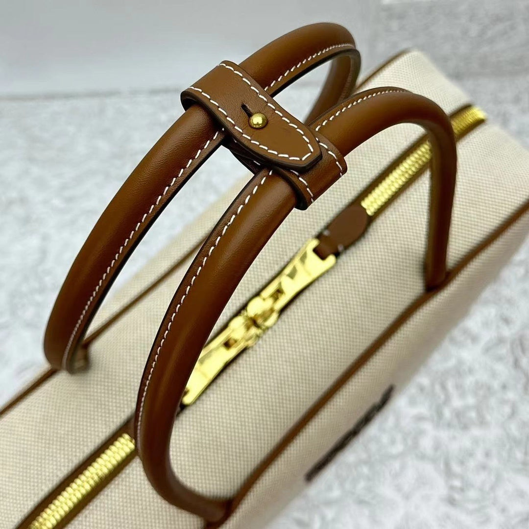 MIU MIU Canvas Bowling Bag