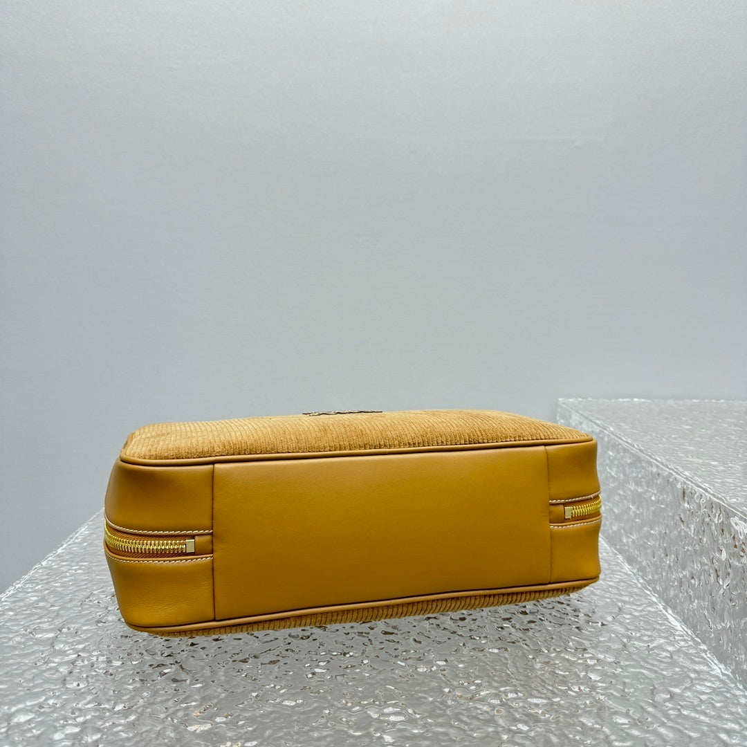 MIU MIU Corduroy Bowling Briefcase