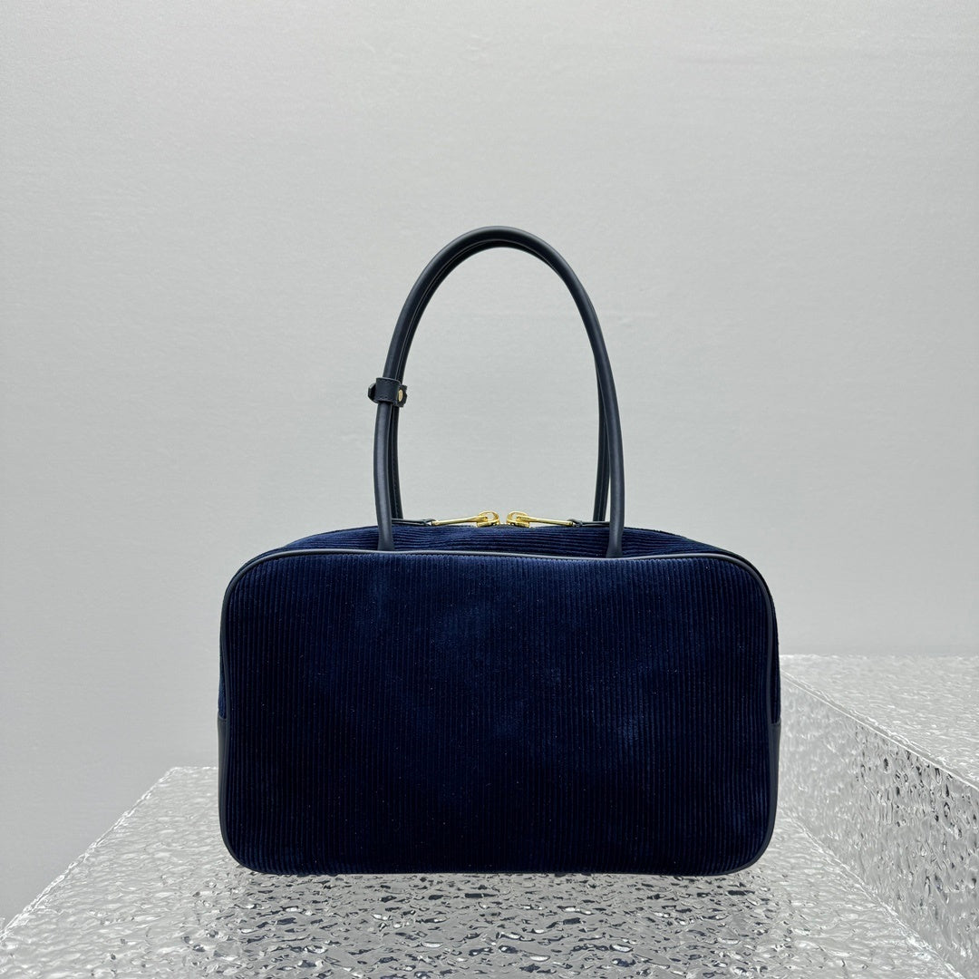 MIU MIU Corduroy Bowling Briefcase