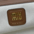 MIU MIU Patchwork Leather Briefcase