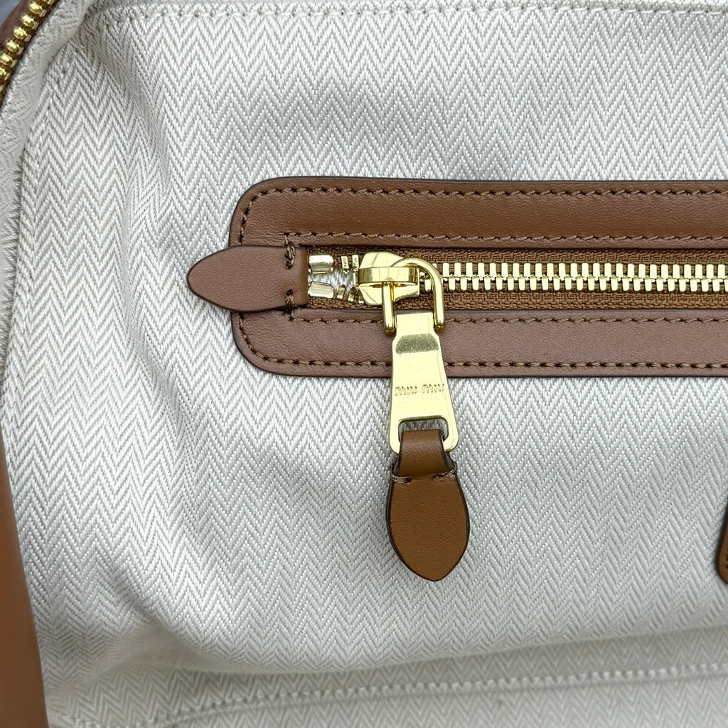 MIU MIU Patchwork Leather Briefcase