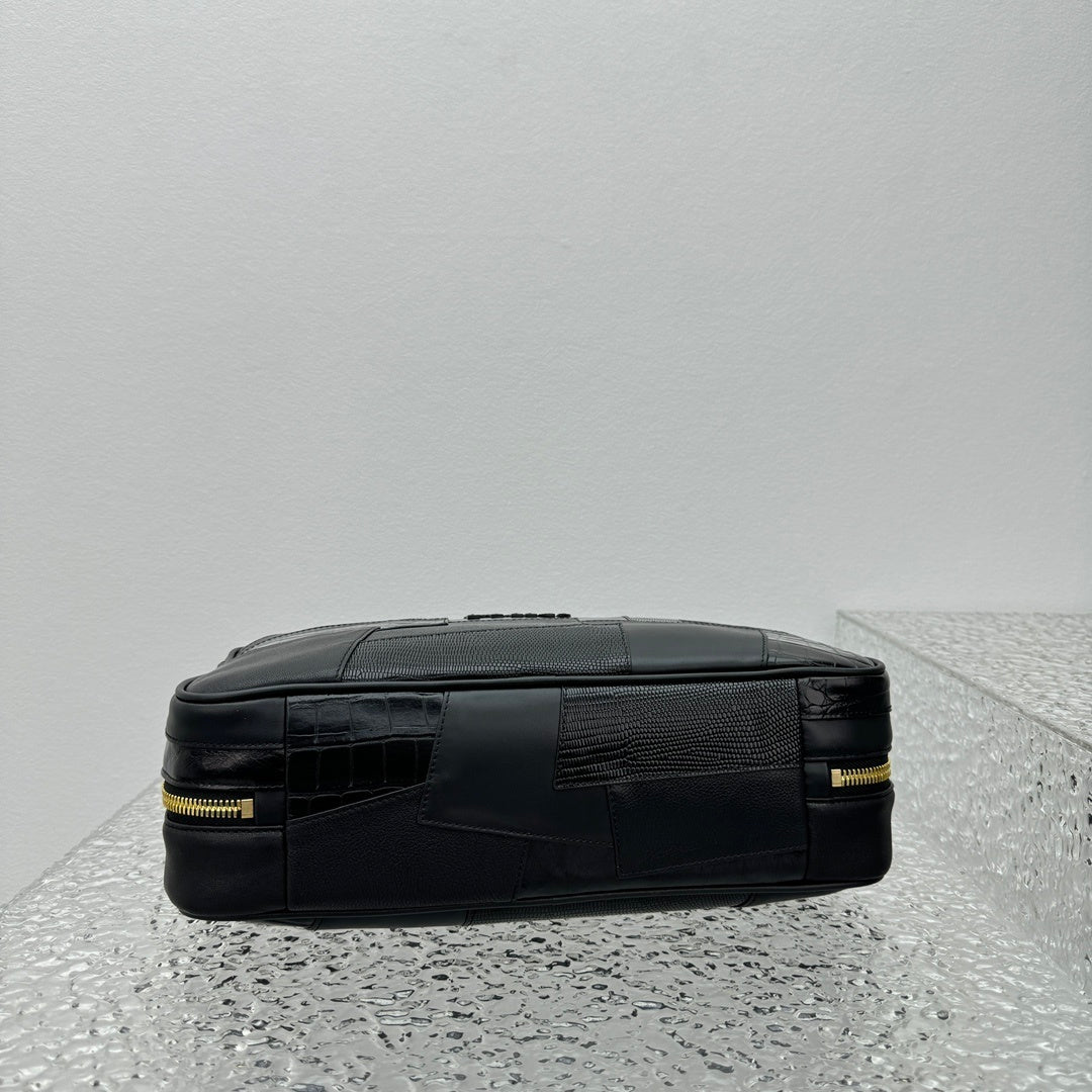 MIU MIU Patchwork Leather Briefcase