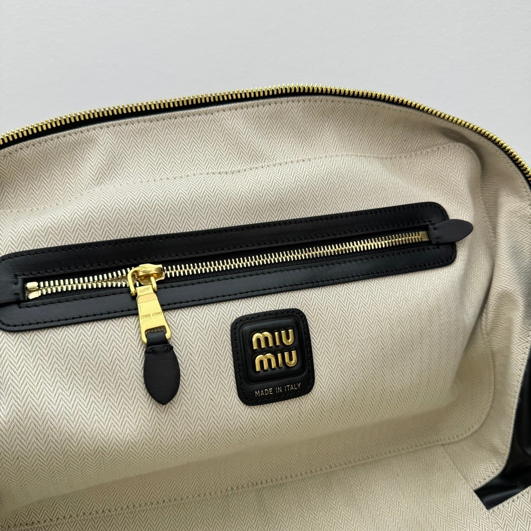 MIU MIU Patchwork Leather Briefcase