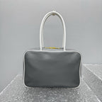 MIU MIU Two-Tone Long Handle Briefcase