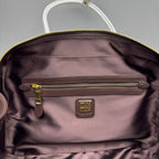 MIU MIU Two-Tone Long Handle Briefcase