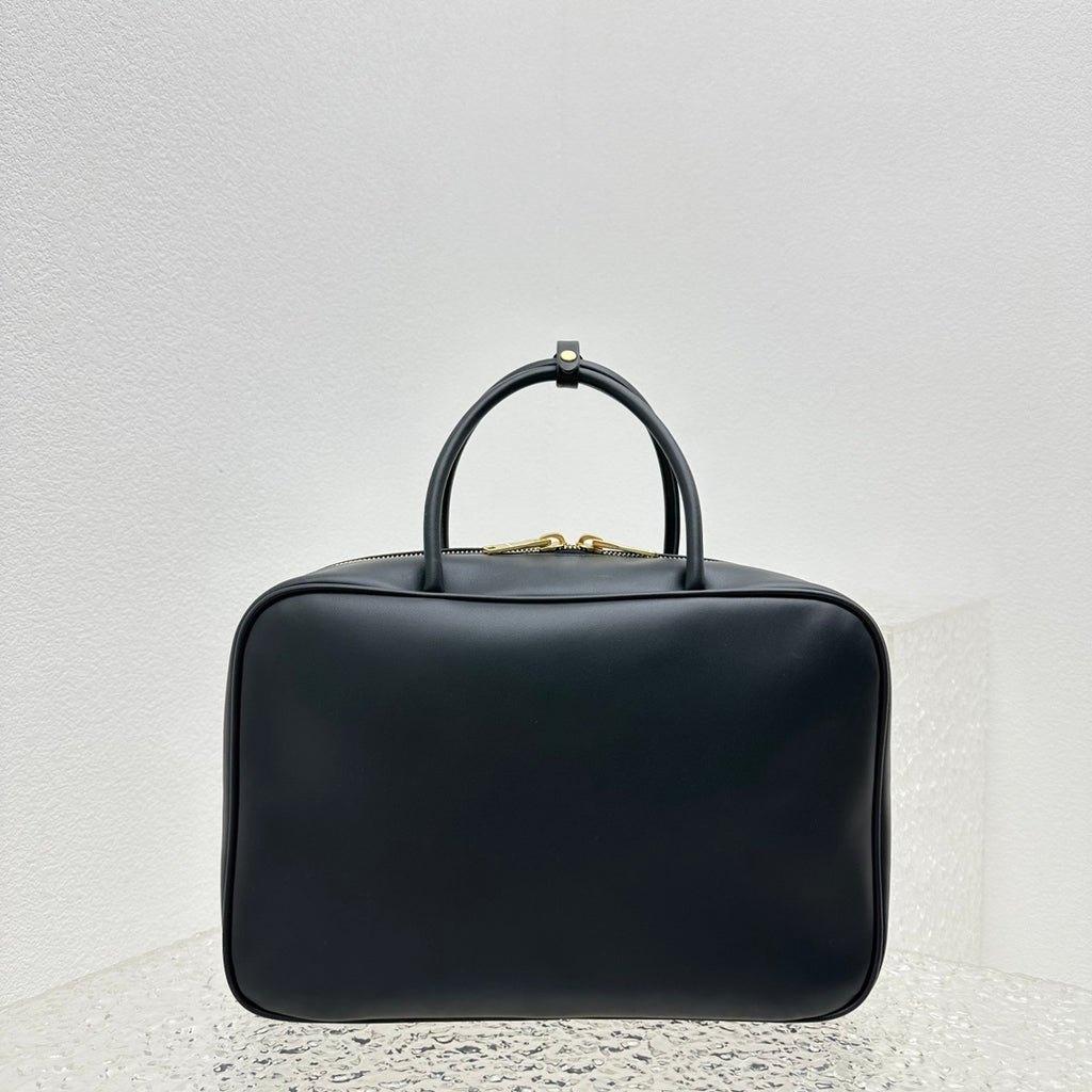 MIU MIU Two-Tone Long Handle Briefcase