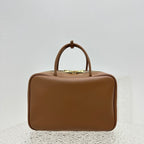 MIU MIU Two-Tone Long Handle Briefcase