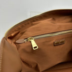 MIU MIU Two-Tone Long Handle Briefcase