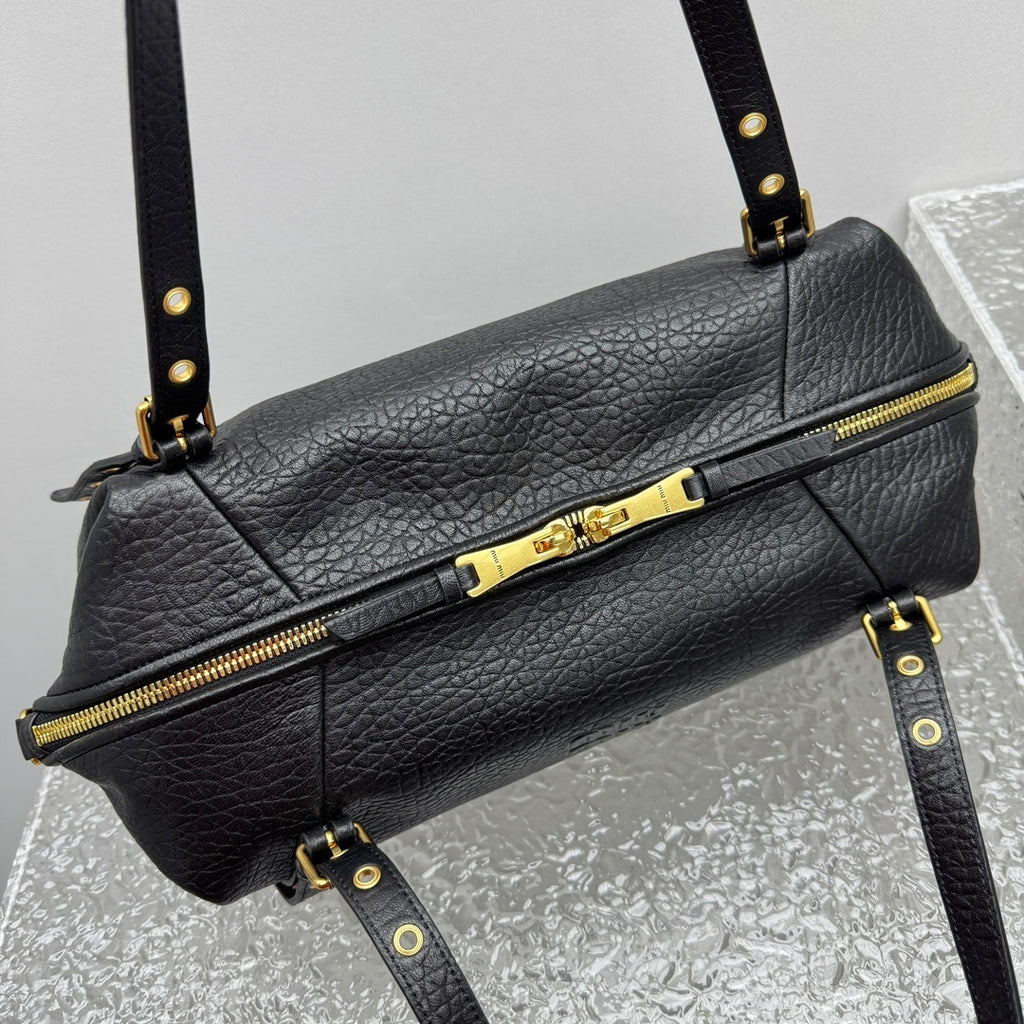 MIU MIU Leather Biker Bag