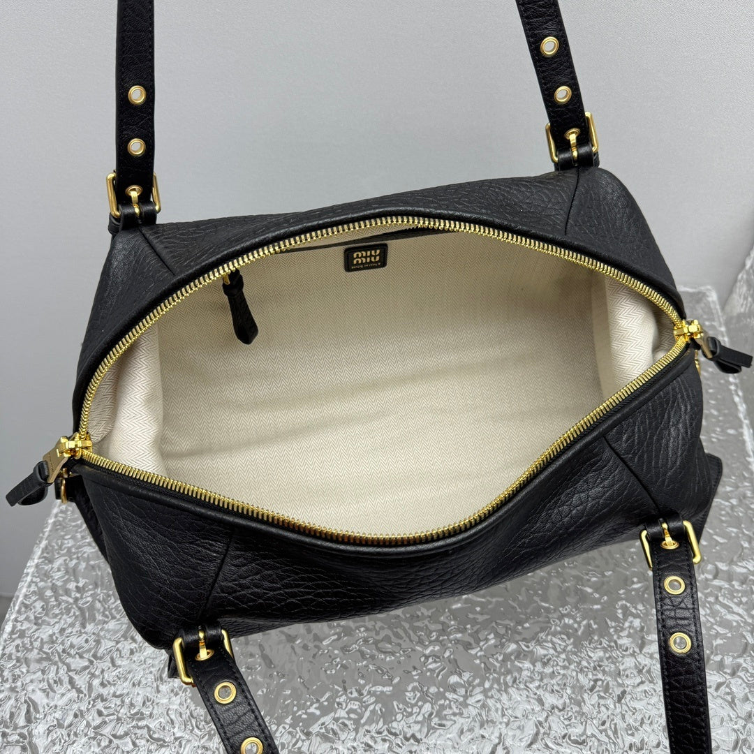 MIU MIU Leather Biker Bag