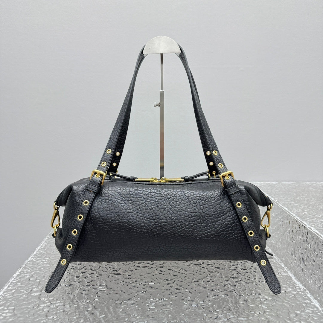 MIU MIU Leather Biker Bag