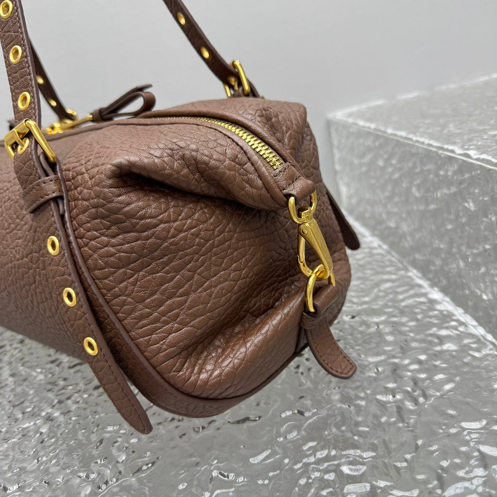 MIU MIU Leather Biker Bag