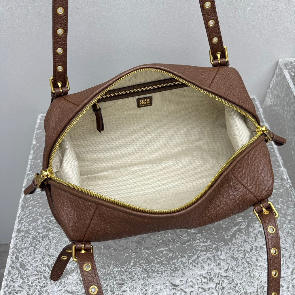 MIU MIU Leather Biker Bag