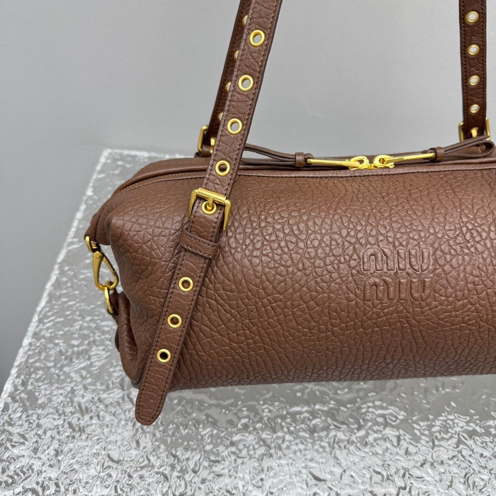 MIU MIU Leather Biker Bag