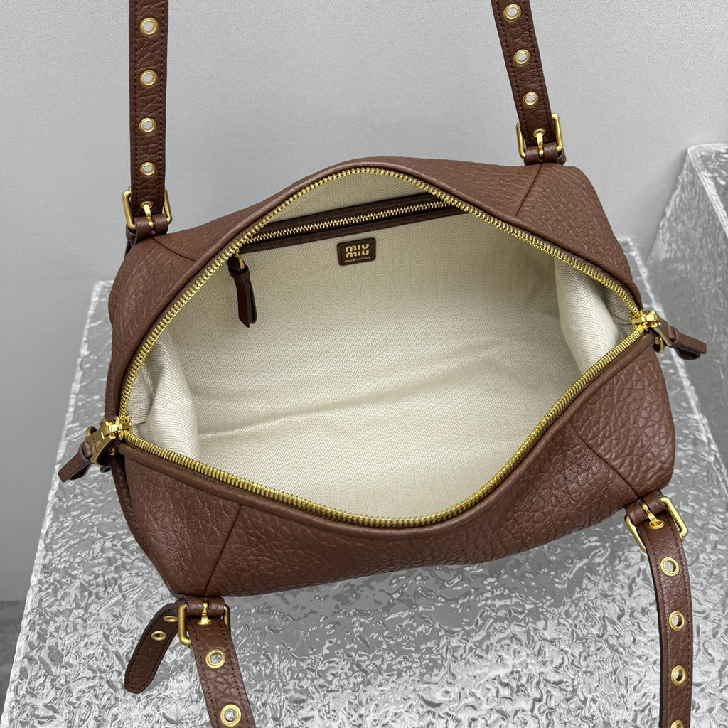 MIU MIU Leather Biker Bag