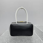 MIU MIU Two-Tone Long Handle Briefcase