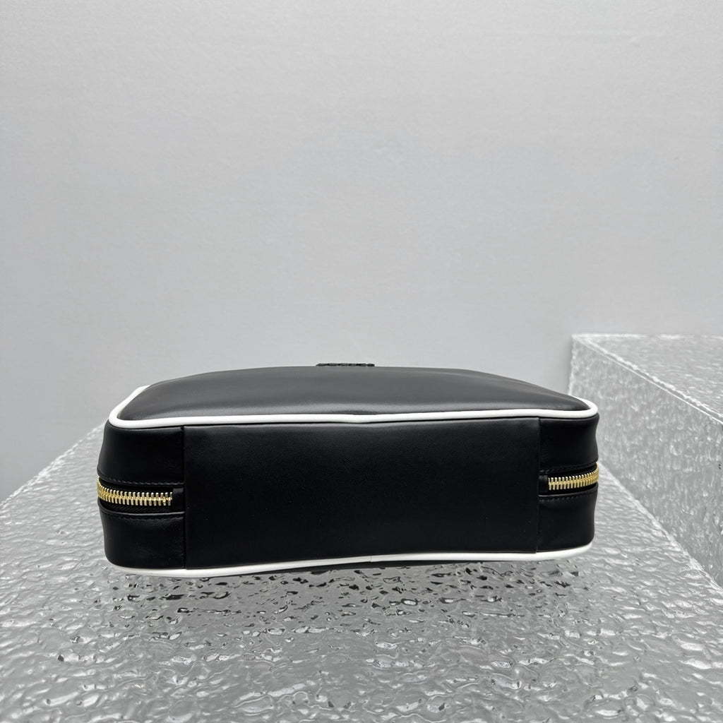 MIU MIU Two-Tone Long Handle Briefcase
