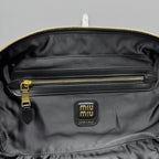MIU MIU Two-Tone Long Handle Briefcase