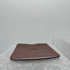 MIU MIU Leather Underarm Tote Bag