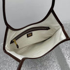 MIU MIU Leather Underarm Tote Bag
