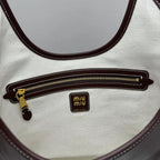 MIU MIU Leather Underarm Tote Bag