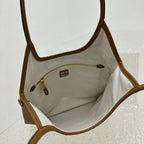 MIU MIU Leather Underarm Tote Bag