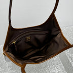 MIU MIU Leather Underarm Tote Bag
