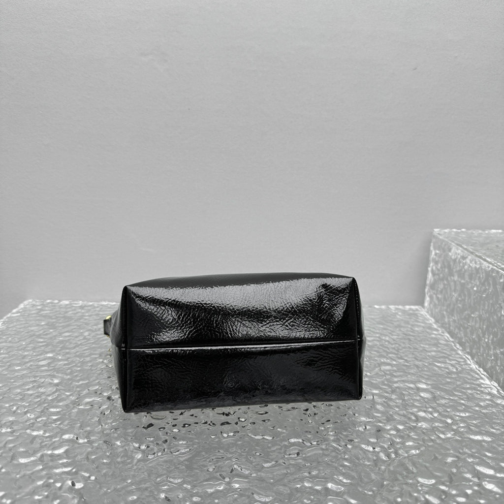 MIU MIU Patent Leather Lunch Box Bag