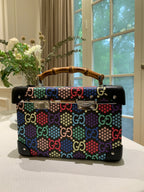 GUCCI x Globe-Trotter Bamboo Handle Vanity Case