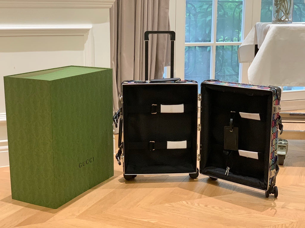 GUCCI x Globe-Trotter GG Supreme Trolley