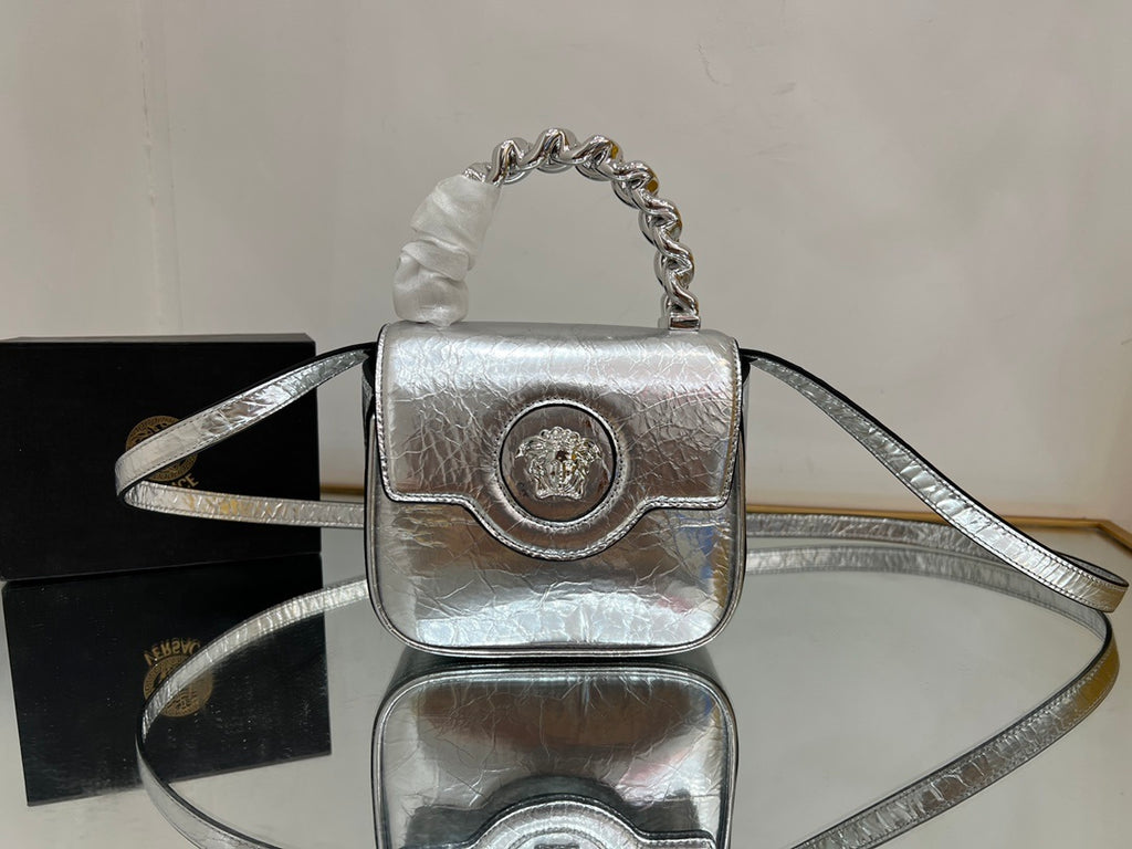 VERSACE Medusa Small Chain Top Handle Bag