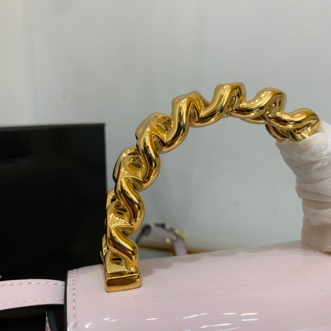 VERSACE Medusa Small Chain Top Handle Bag