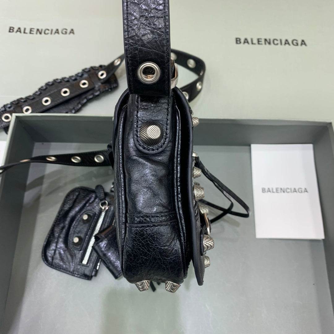 Balenciaga Motorcycle Horizontal Crossbody Bag