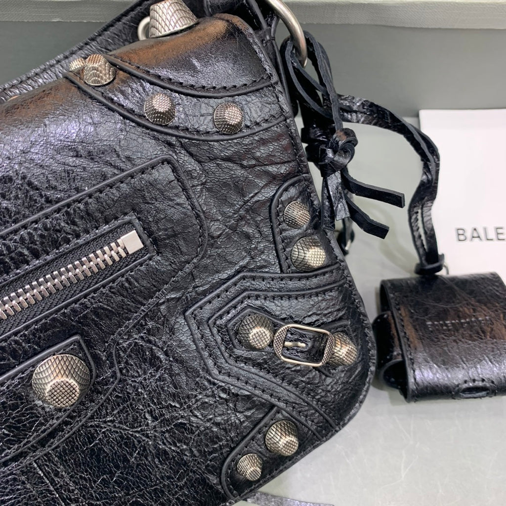 Balenciaga Motorcycle Horizontal Crossbody Bag