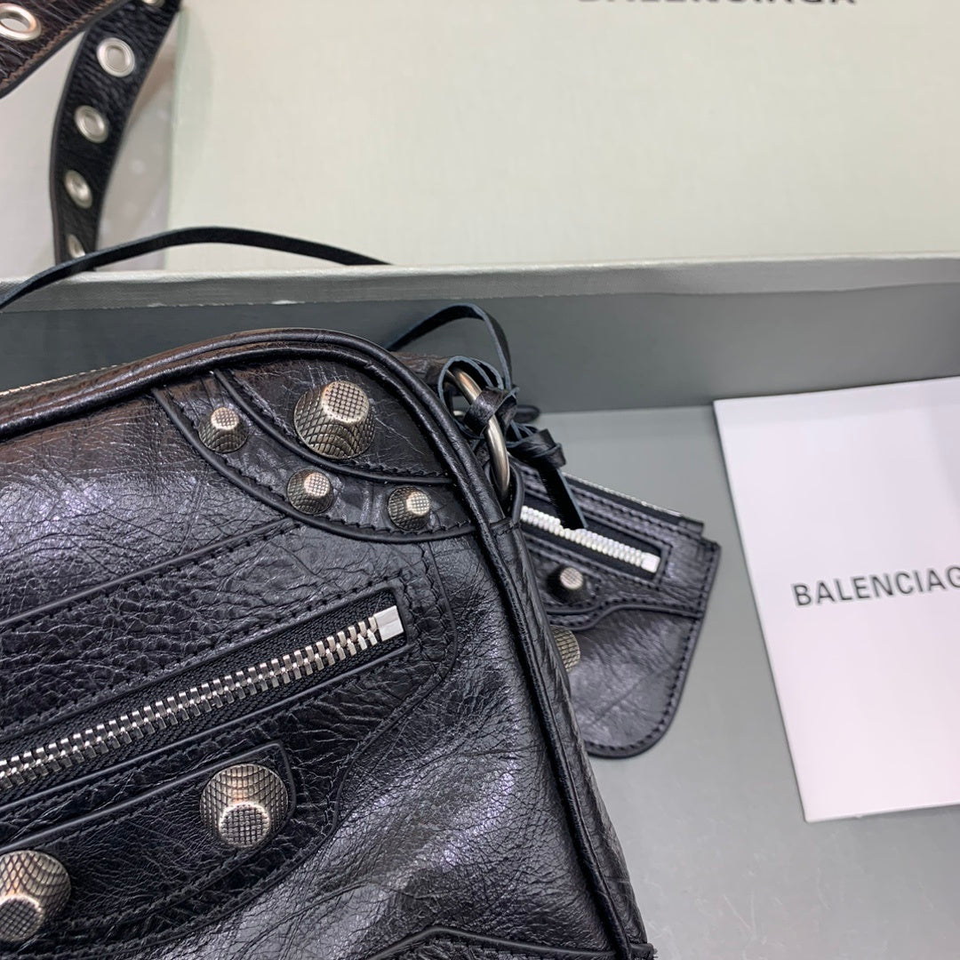 Balenciaga Motorcycle Vertical Crossbody Bag