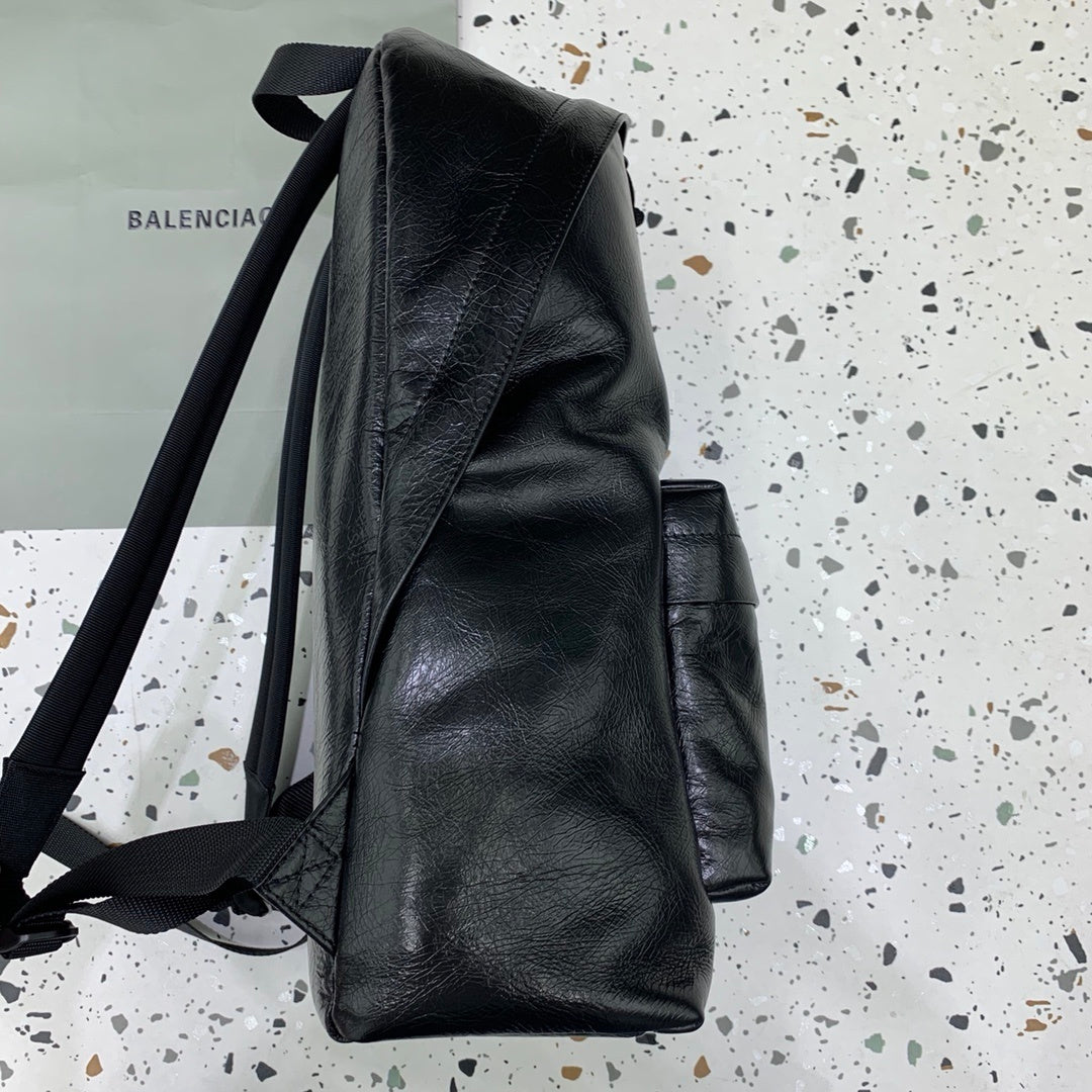 Balenciaga Clean Leather Backpack