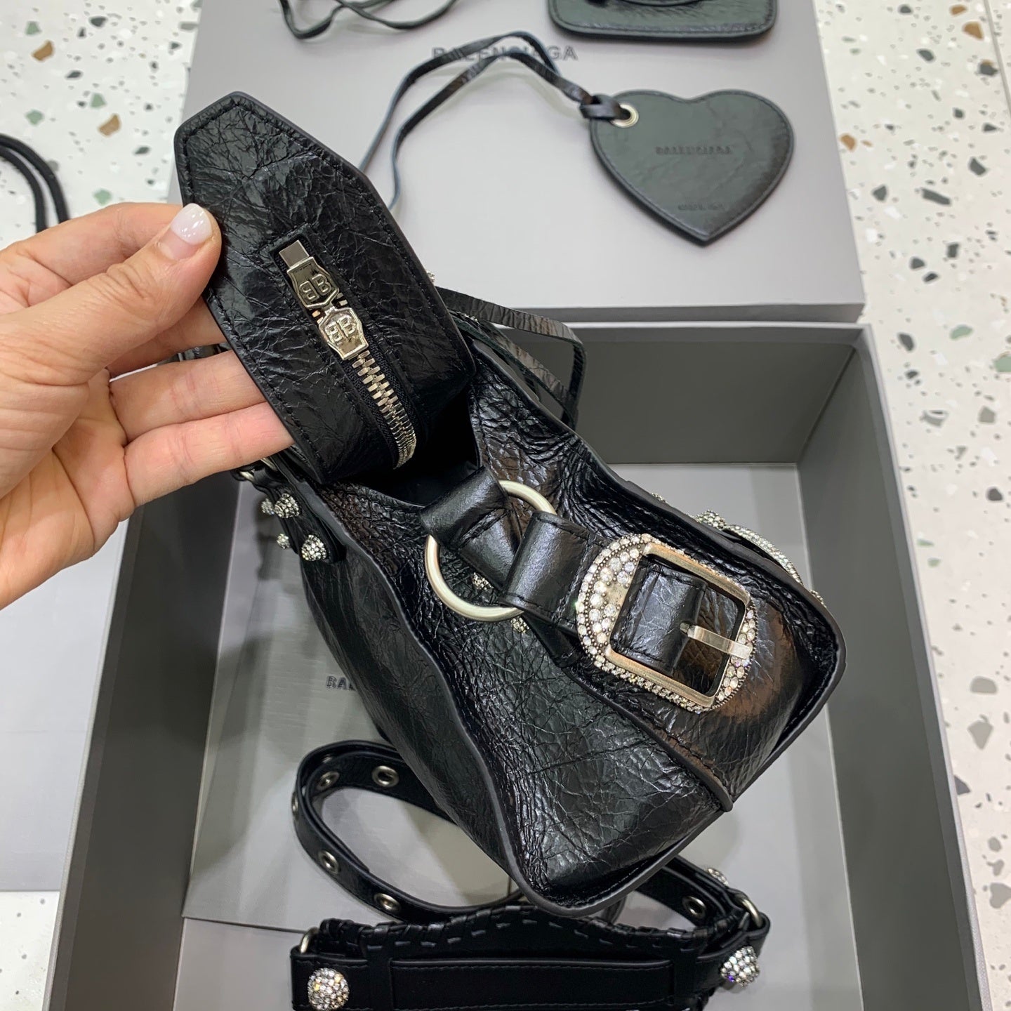 Balenciaga Neo Cagole Motorcycle Bag