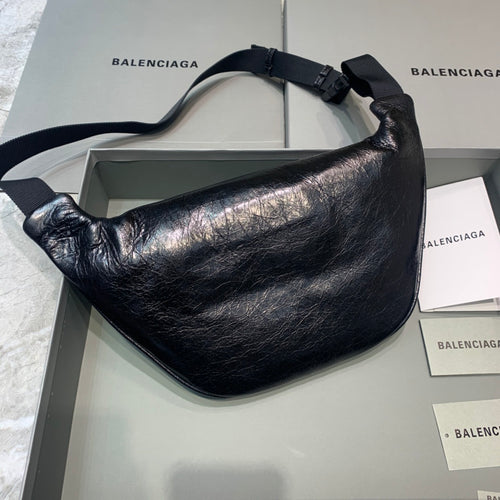 Balenciaga Leather Crossbody Belt Bag