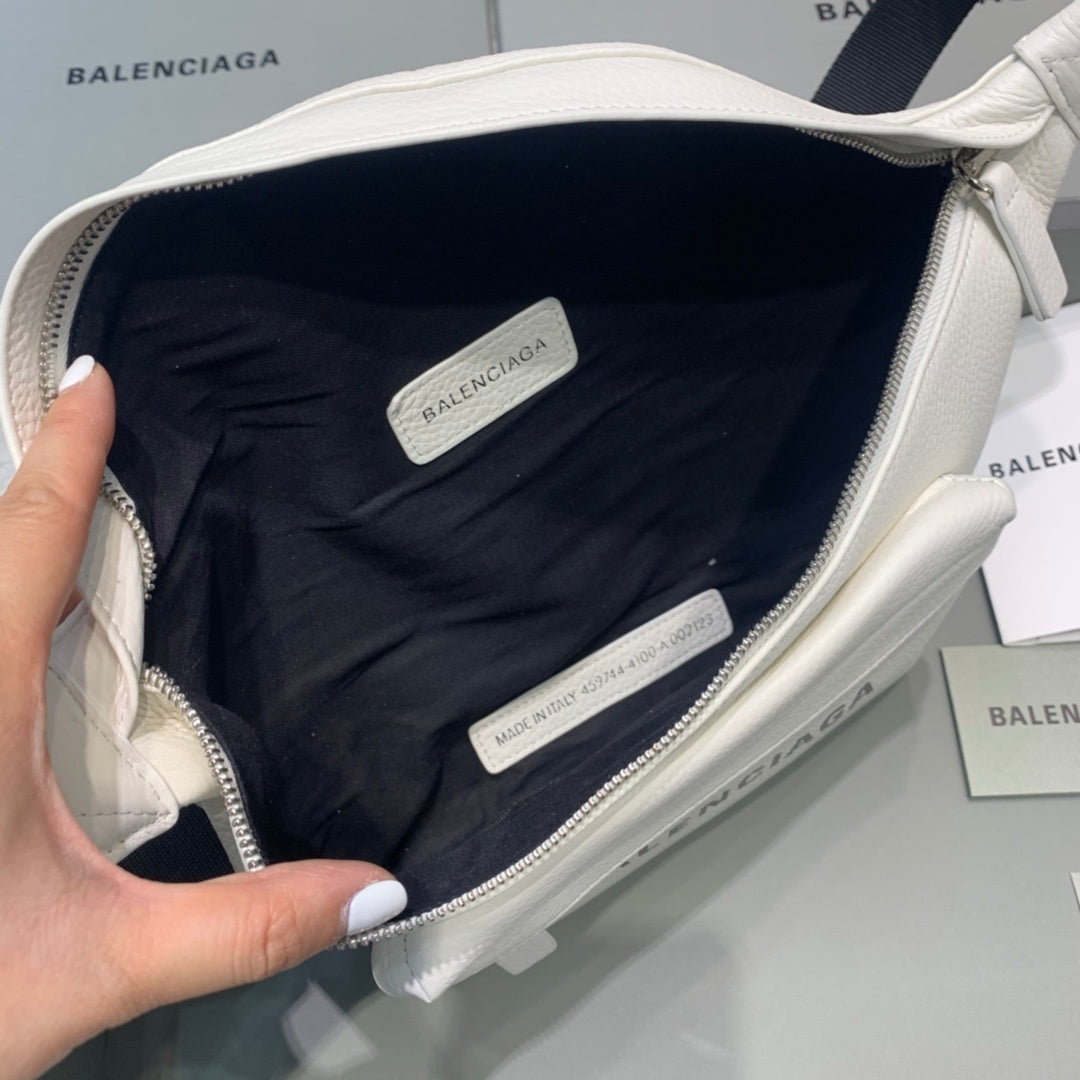 Balenciaga Leather Crossbody Belt Bag