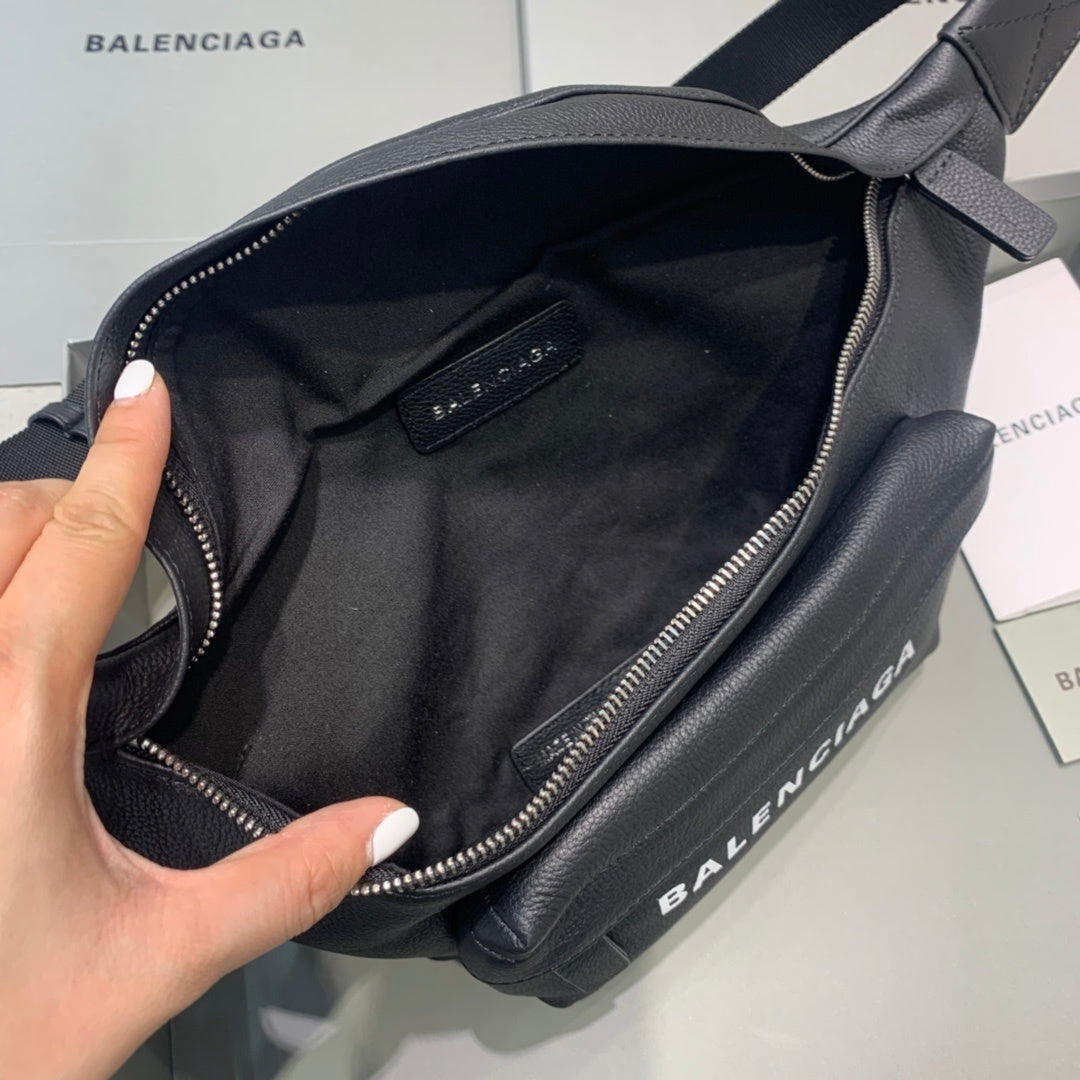 Balenciaga Leather Crossbody Belt Bag