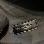 Balenciaga Waxed Leather Crossbody / Chest Bag