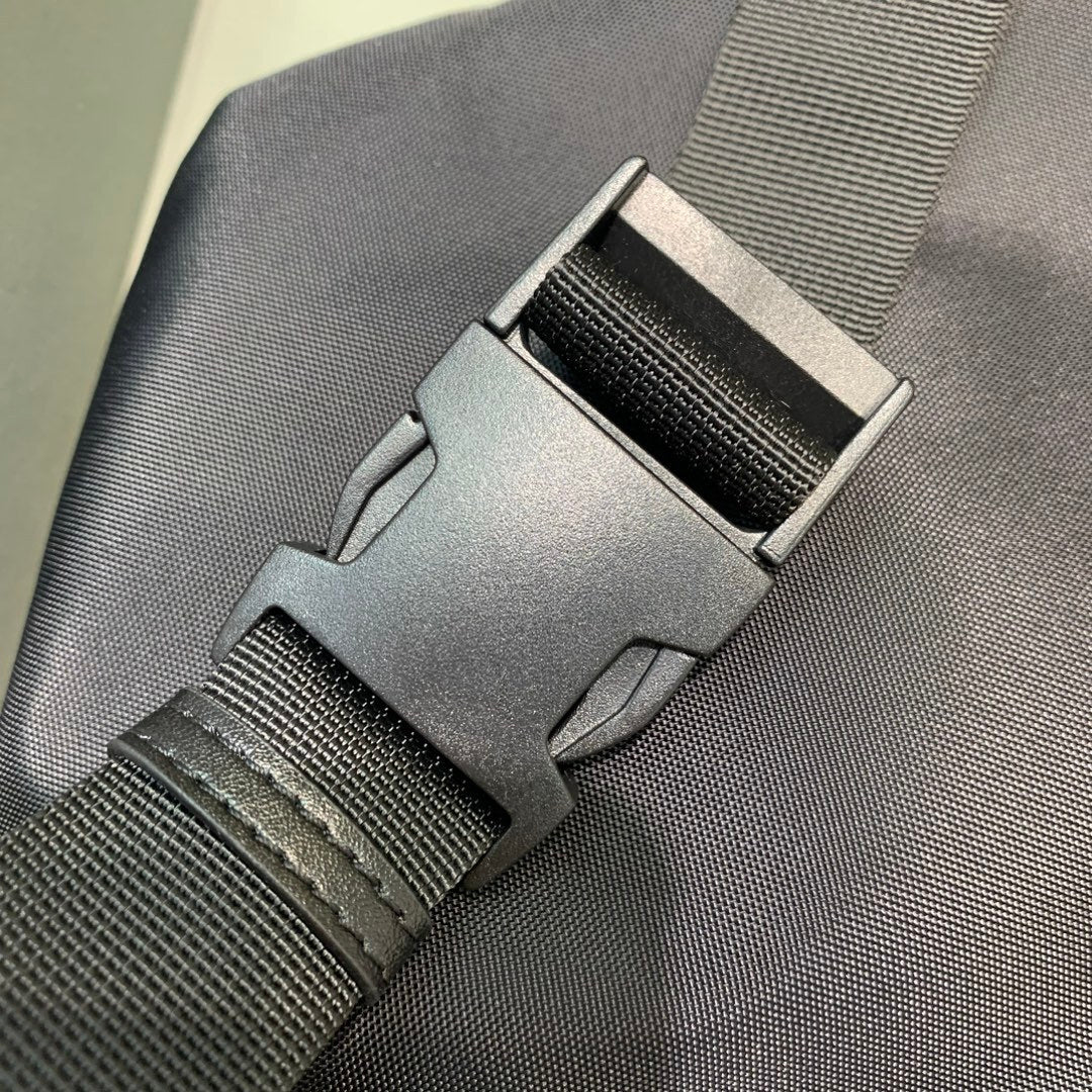 Balenciaga Wheel Logo Embroidered Belt Bag