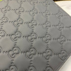 Gucci GG Rubber-Effect Clutch