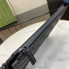 Gucci GG Rubber-Effect Clutch