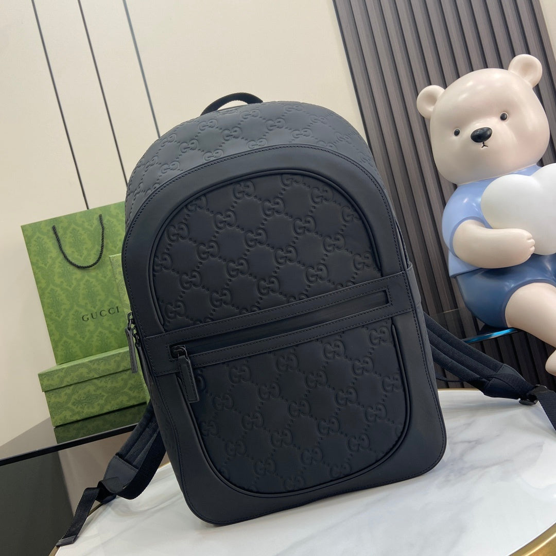 Gucci GG Rubber-Effect Backpack